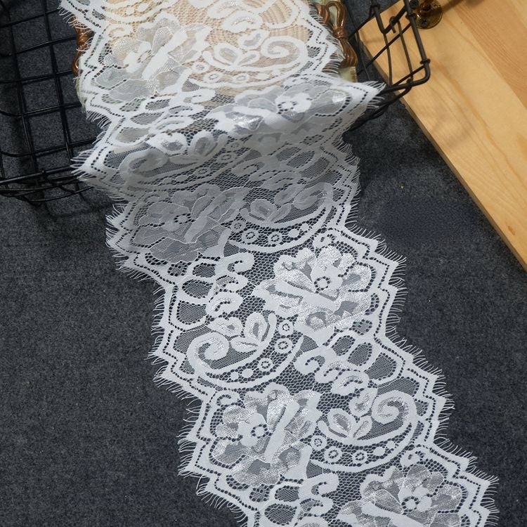 Gloss Lace Trim Fabrics Width 21-24 cm LT0298