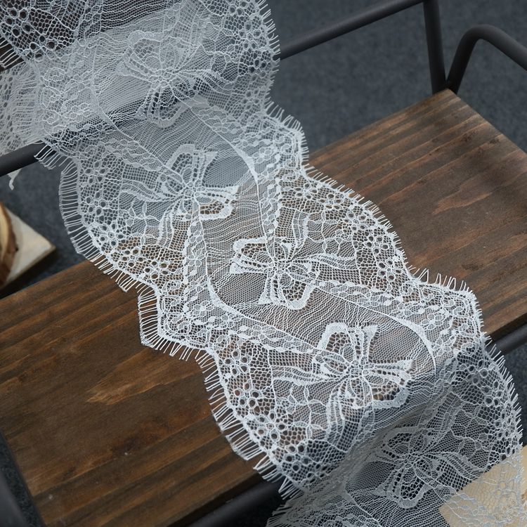 Chantilly Lace Trim Width 15 cm LT0035-Lace Fabric Shop