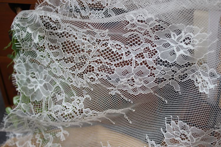 Summer Eyelash Lace Trim Width 47 cm LT0367-Lace Fabric Shop