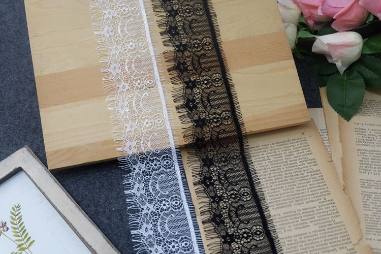 Chantilly Lace Trim Width 7-15 cm LT0041-Lace Fabric Shop