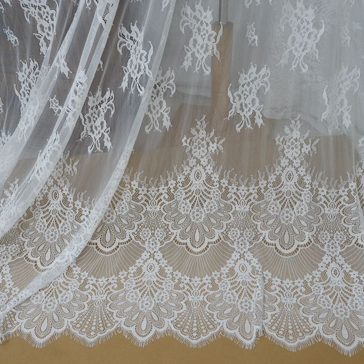 French Chantilly Lace Width 150cm CHL0021-Lace Fabric Shop
