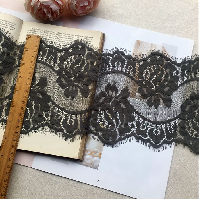 Color Lace Trim Fabric Width 17 cm CL0049-Lace Fabric Shop