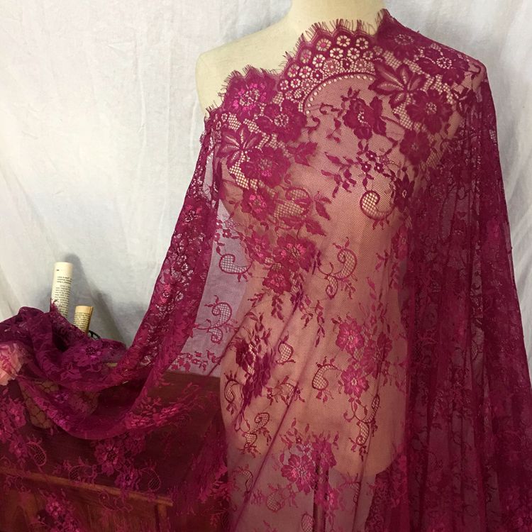 Chantilly Color Lace Width 150 cm CL0057-Lace Fabric Shop