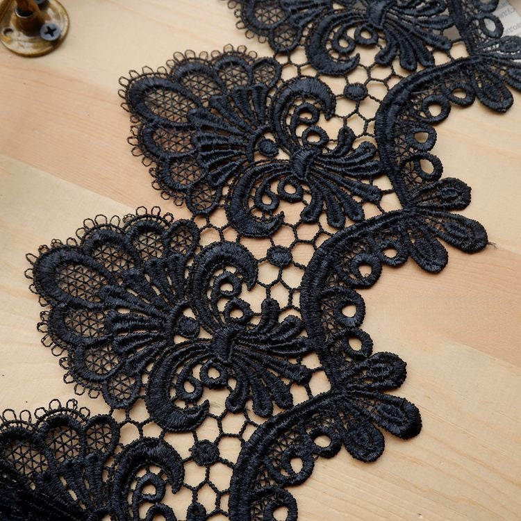 Guipure Lace Trims Width 8-14 cm LT0109-Lace Fabric Shop