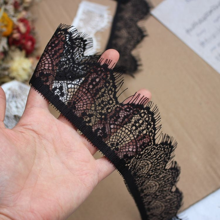 Hollow Chantilly Lace Trims Width 6-17 cm LT0321-Lace Fabric Shop