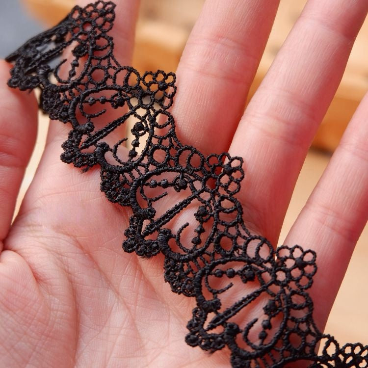 Vintage Guipure Lace Trim Fabrics LT0170-Lace Fabric Shop