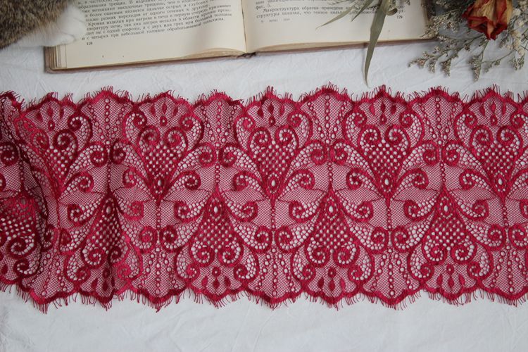 Tulle Color Lace Width 18-20 cm CL0002-Lace Fabric Shop