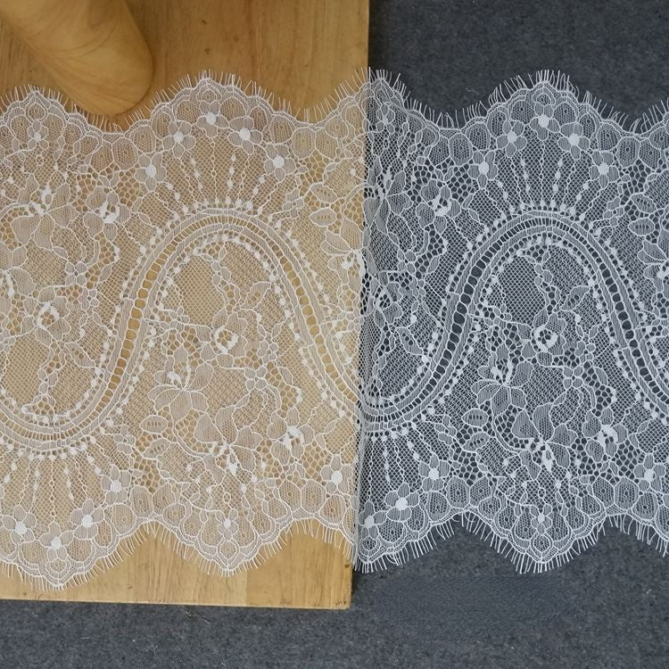 Cloth Lace Material Width 22-36 cm LT0247-Lace Fabric Shop