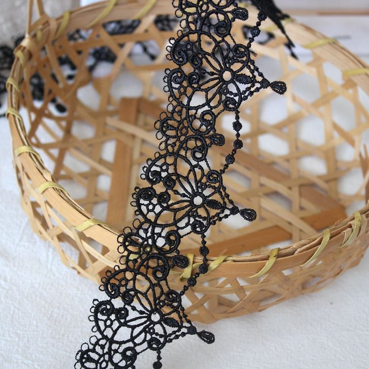 Guipure Hollow Lace Trim Width 3-5 cm LT0361-Lace Fabric Shop