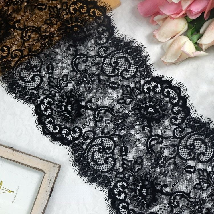 Lace Trimming Fabric Width 23 cm LT0120-Lace Fabric Shop