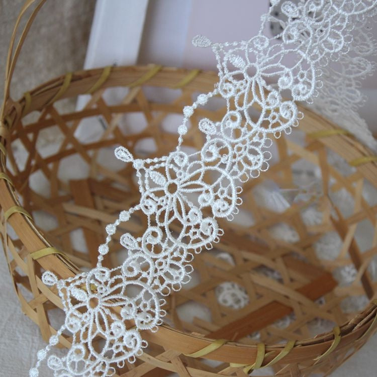 Guipure Hollow Lace Trim Width 3-5 cm LT0361-Lace Fabric Shop