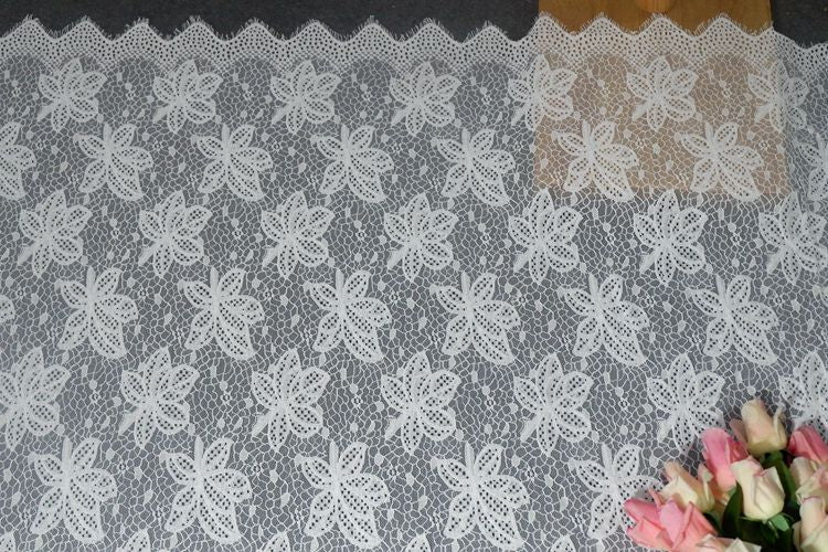 French Guipure Lace Material Width 150 cm GL0082-Lace Fabric Shop