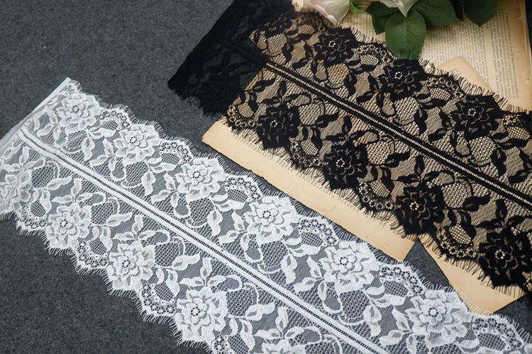Shine Lace Trim Fabric Width 9-20 cm LT0291-Lace Fabric Shop