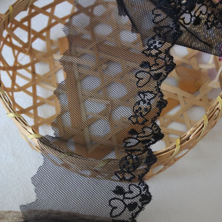 Embroidery Gold Candy Lace Trim Width 7 cm CL0074-Lace Fabric Shop