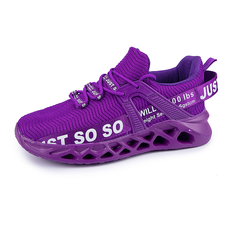 Metelo Women's Relieve Foot Pain Cushioning Walking Shoes - Purple
