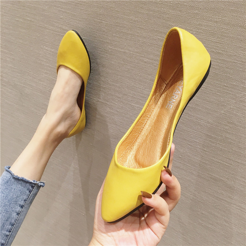 Soft Leather Soft Sole Candy Pumps