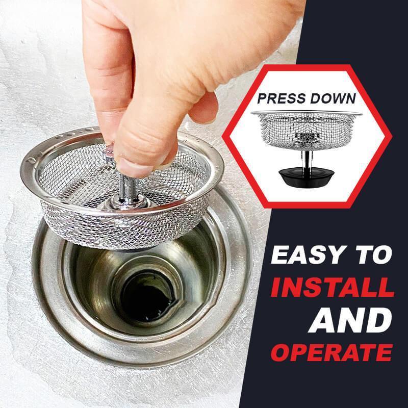 Mother's Day Pre-Sale 48% OFF -Stainless Steel Sink Filter(BUY 2 GET 1 FREE NOW)