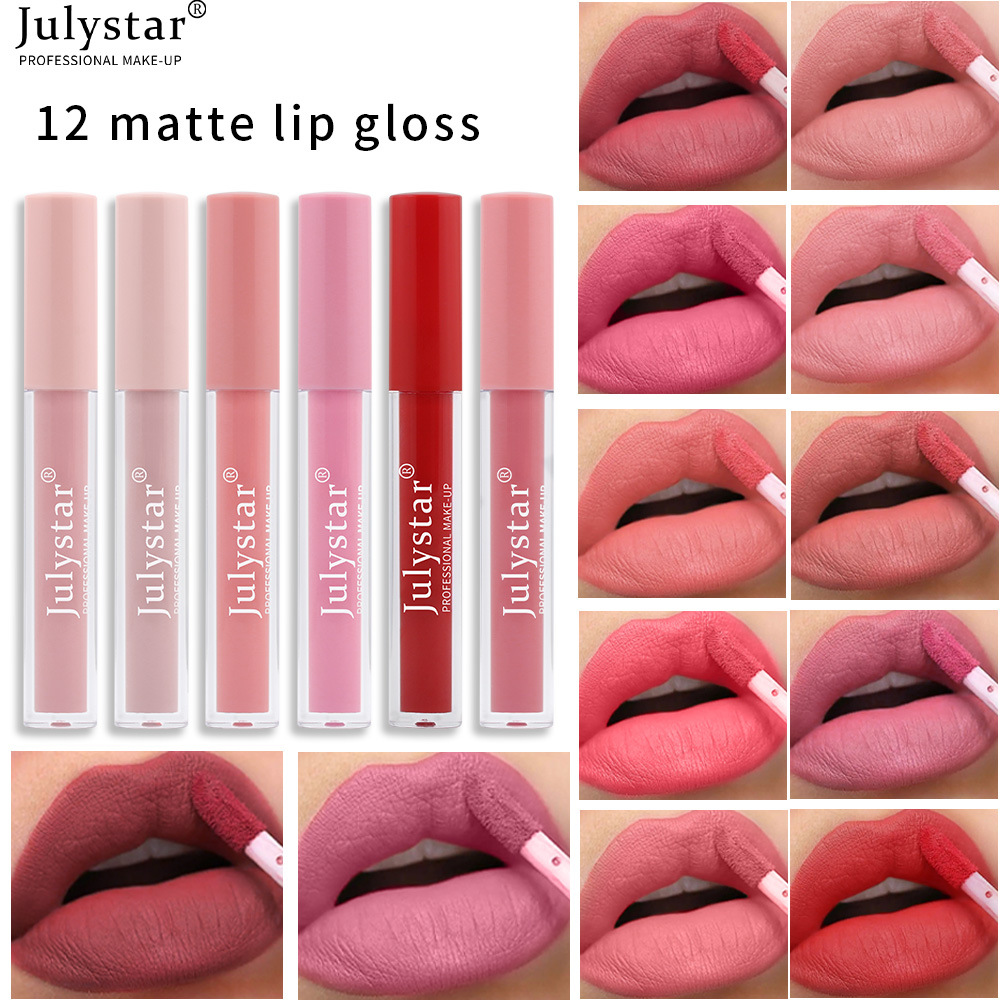 Julystar Matte non-stick cup matte lip gloss