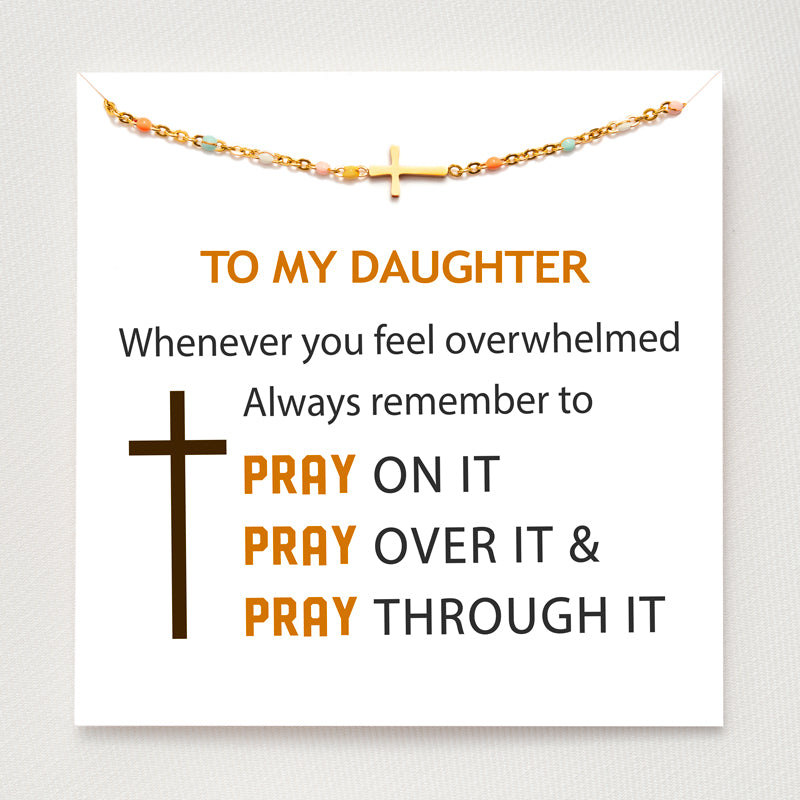 Pray On It Bracelet - Empowering Gift For Daughter