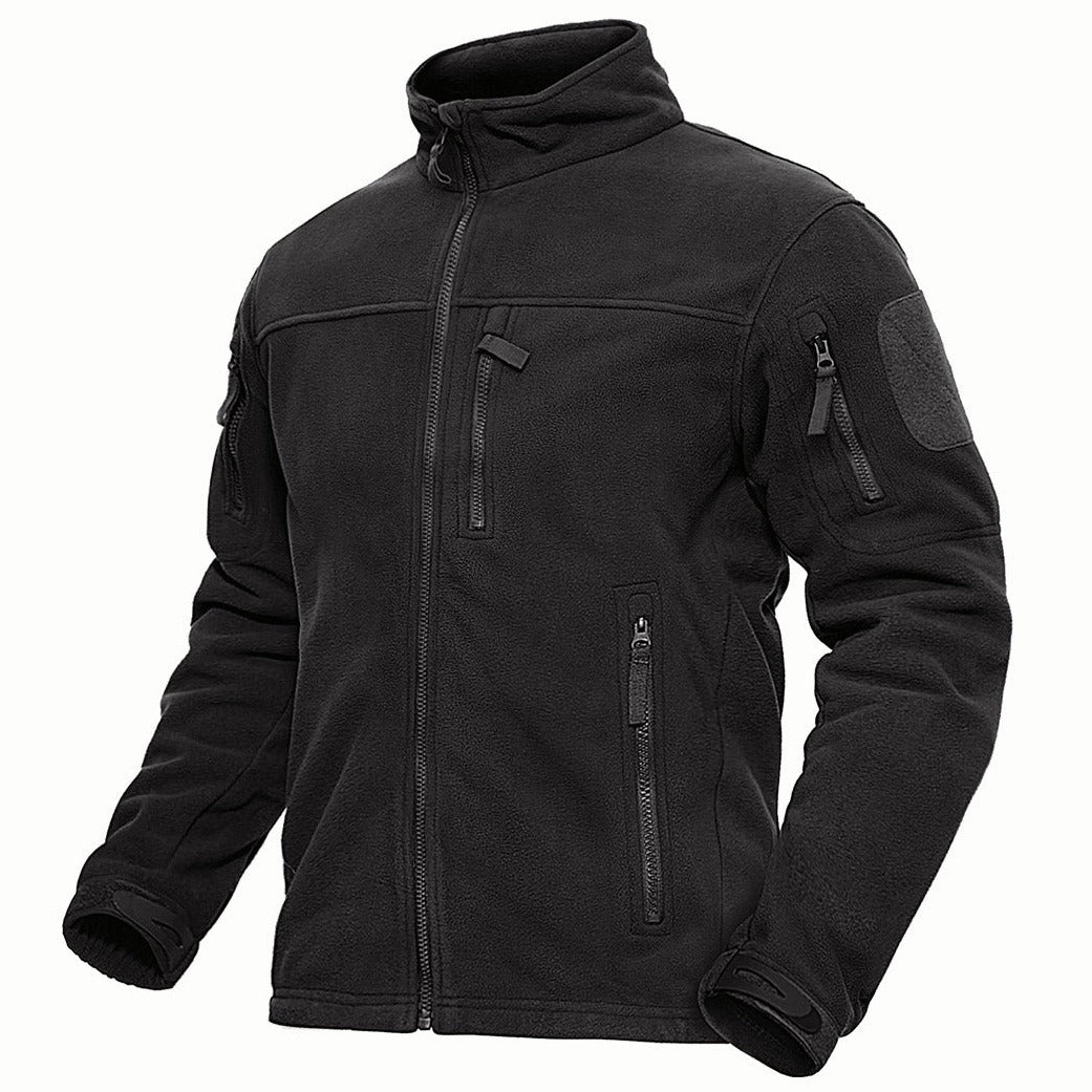 Men's Tactical Jackets Full Zip Coat with Multi Pockets