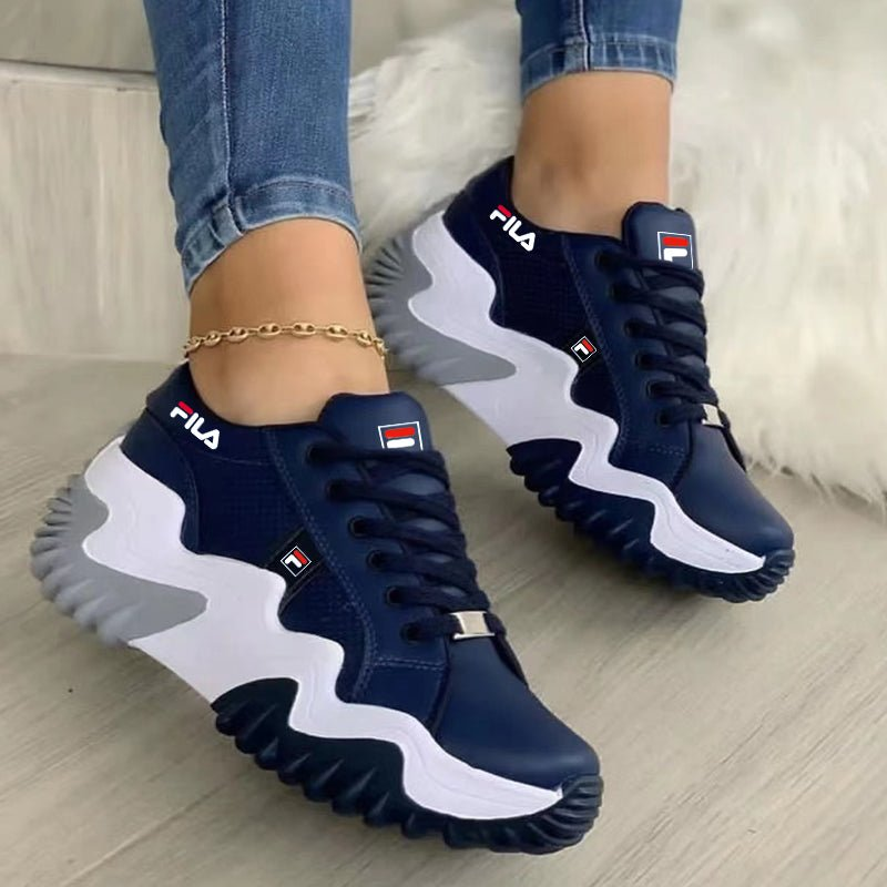 Dinner Credentials Socialist 🔥 cash on delivery 🔥2022FILA® New Women's Platform Sneakers with Vel