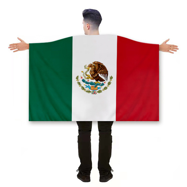 World Cup 2022 - Mexico flag cape