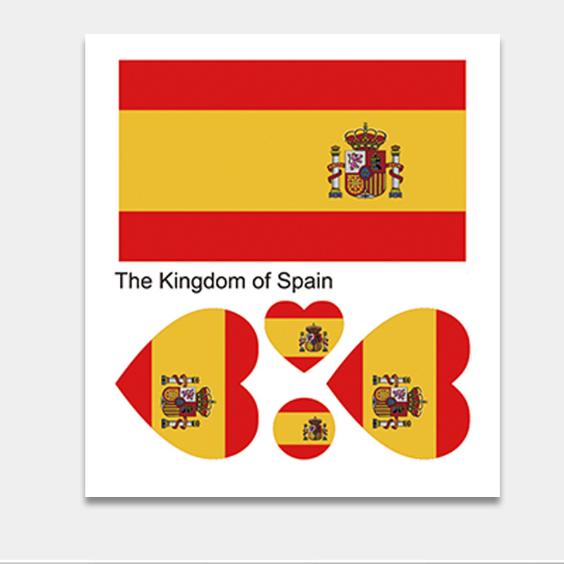 World Cup 2022 - Spain Flag Sticker