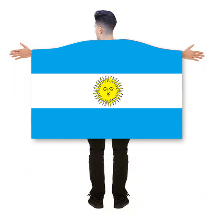 World Cup 2022 - Argentina Flag Cape