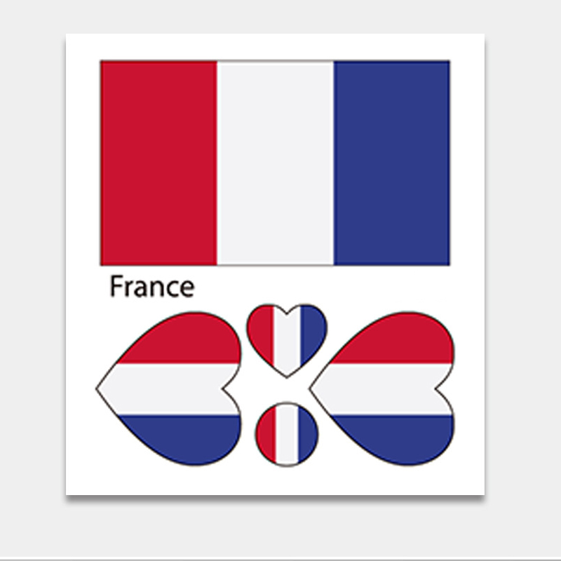 World Cup 2022 - France Flag Sticker