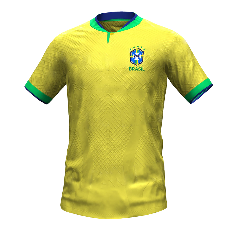 Qatar 2022 World Cup - Brazil Home Shirt