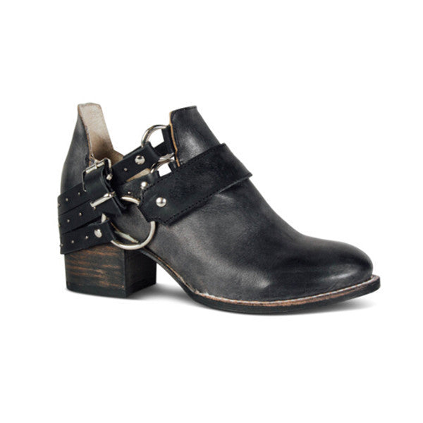 meikoshoes casual fashion flat boots