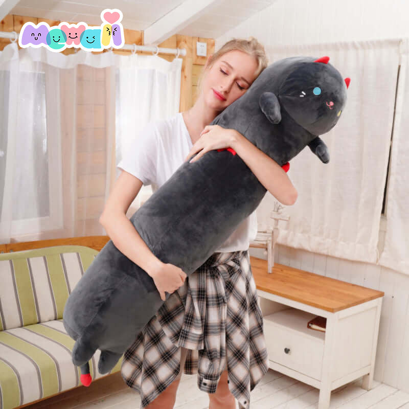 Mewaii™ Loooong Family Long Cat Kitten Animal de peluche Kawaii Plush Pillow Squish Toy