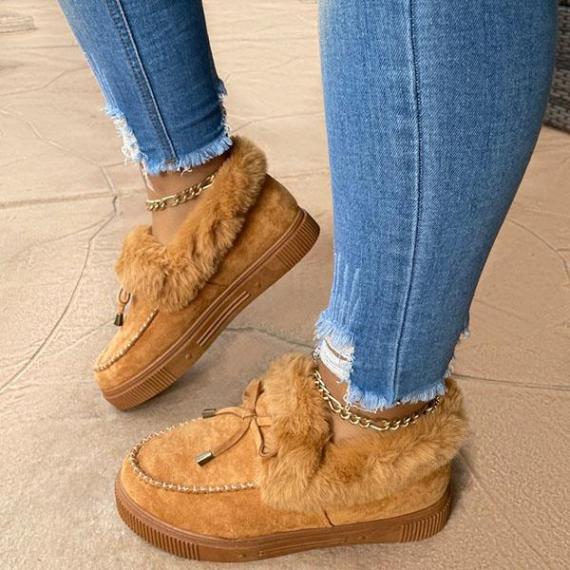 meikoshoes casual fashion flat boots
