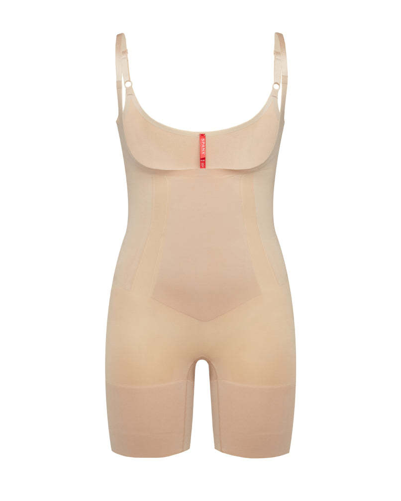 OnCore Open-Bust Mid-Thigh Bodysuit