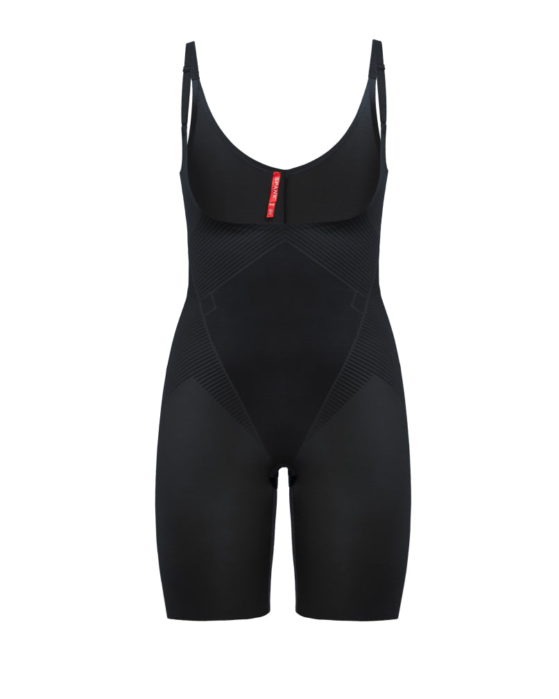 Thinstincts® 2.0 Open-Bust Mid-Thigh Bodysuit