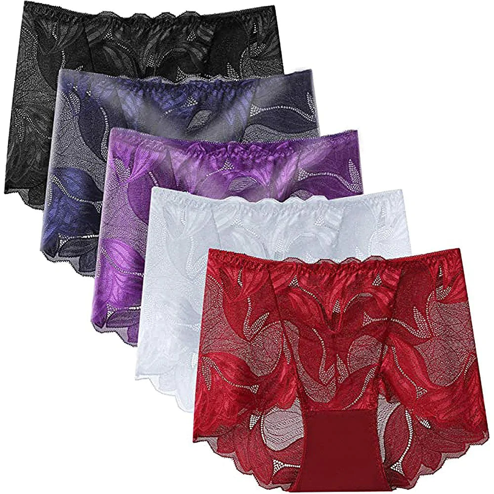 Ladies Silk Lace Handmade Underwear Pack