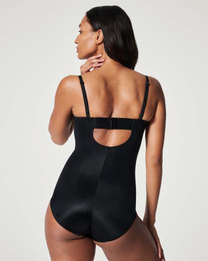 Suit Your Fancy Strapless Cupped Panty Bodysuit