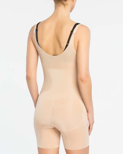 OnCore Open-Bust Mid-Thigh Bodysuit