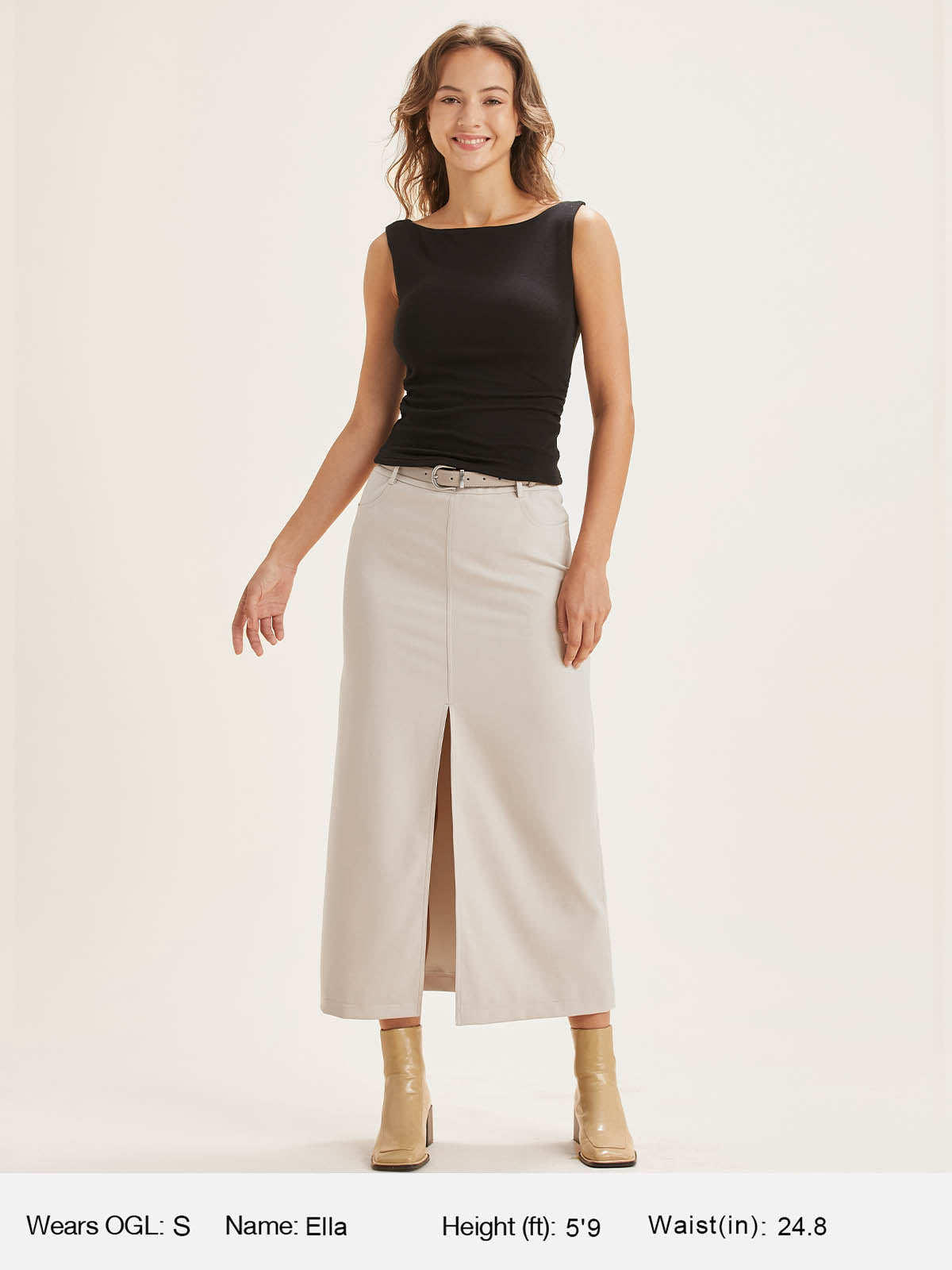 Thermal Boat-Neck Padded Tank Top