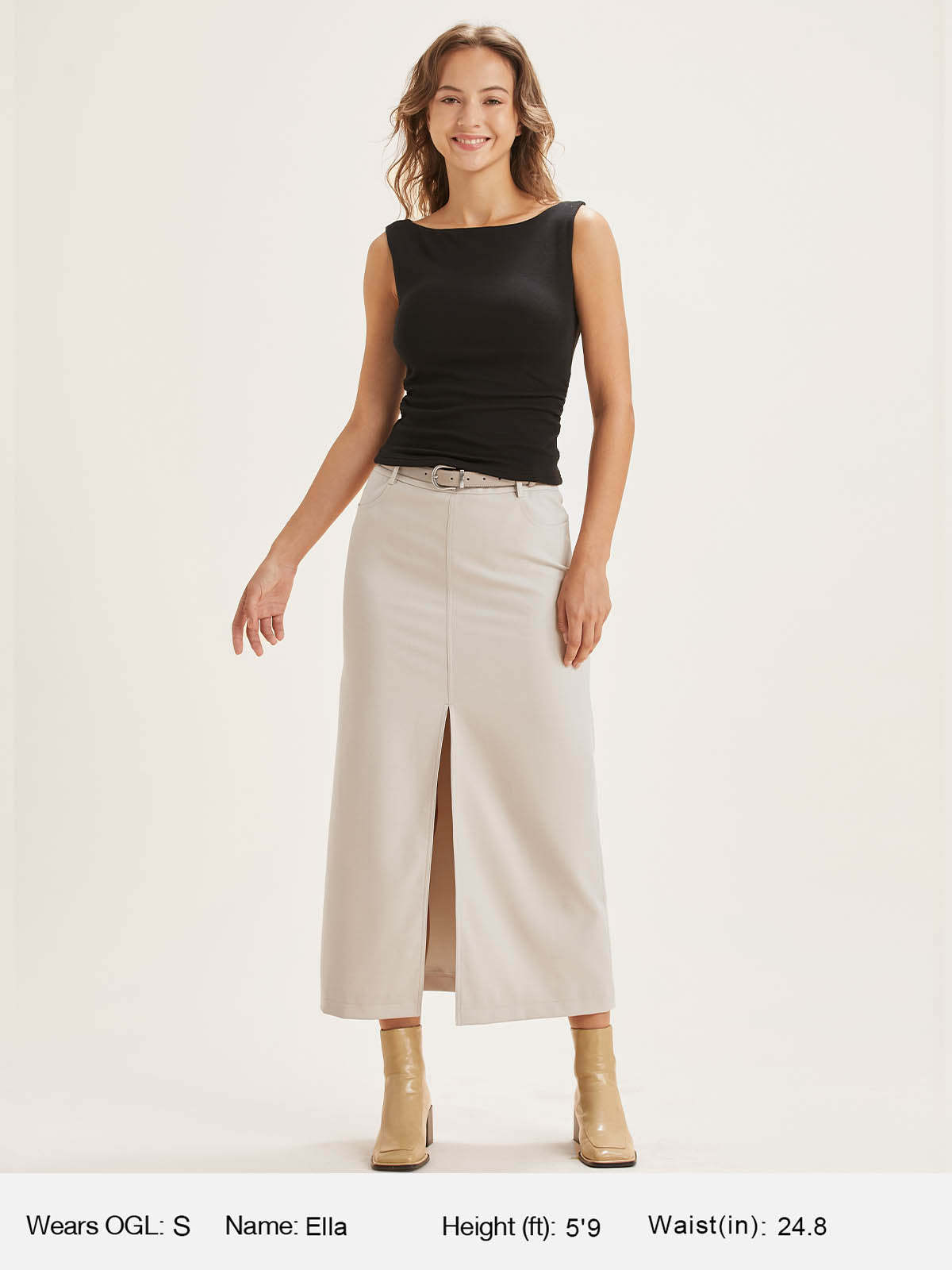 Thermal Boat-Neck Padded Tank Top