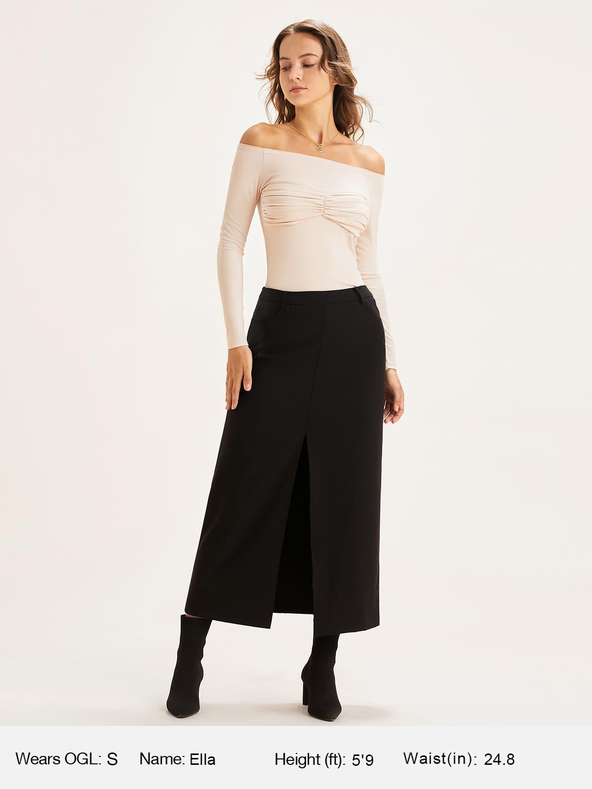 Eco-SkinKiss® Off-The-Shoulder Bow-Ruch Top