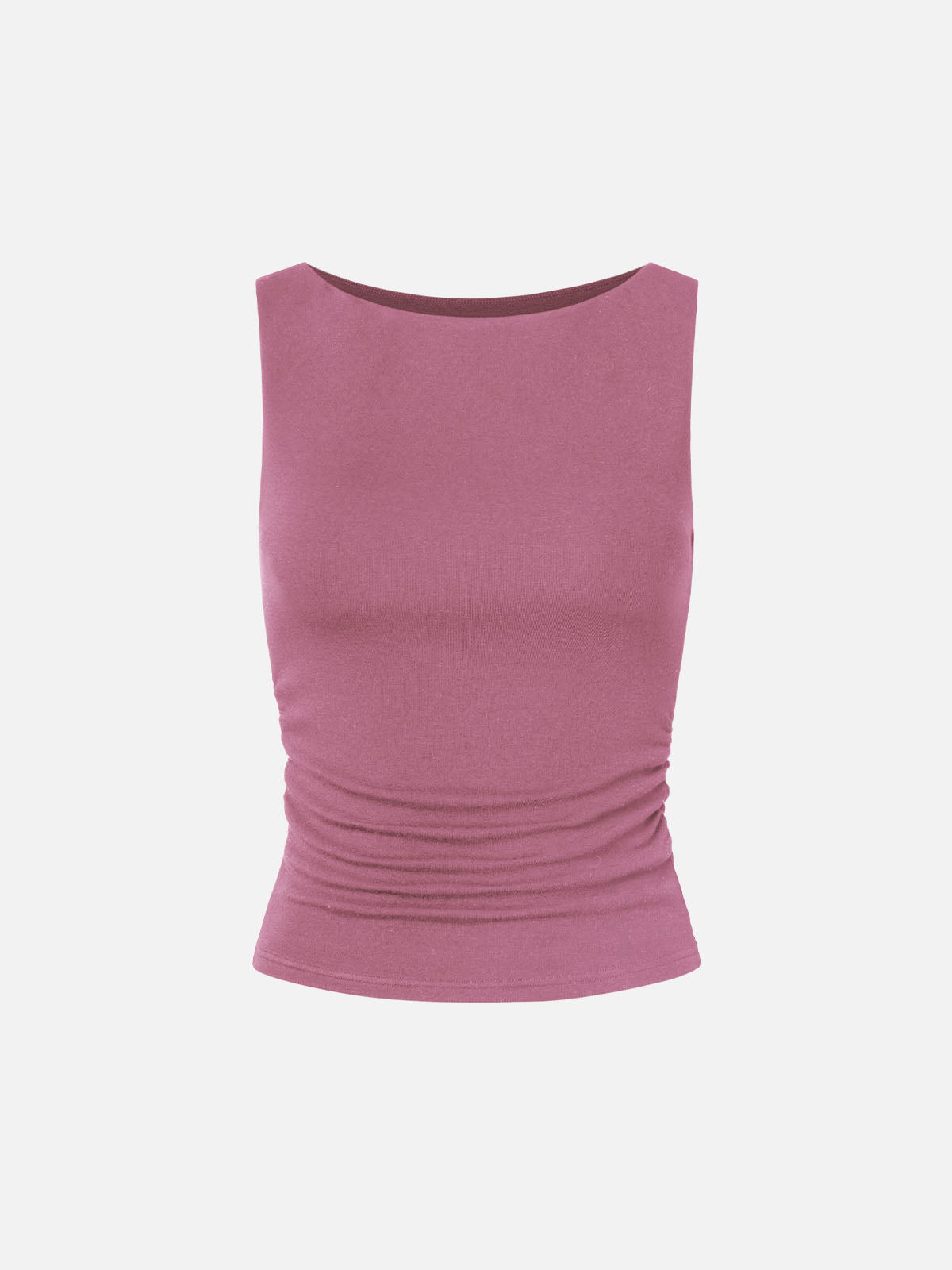 Thermal Boat-Neck Padded Tank Top
