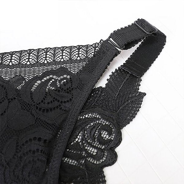 FitMe Rose Embroidery Front Closure Wirefree Bra