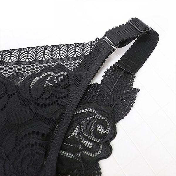 FitMe Rose Embroidery Front Closure Wirefree Bra