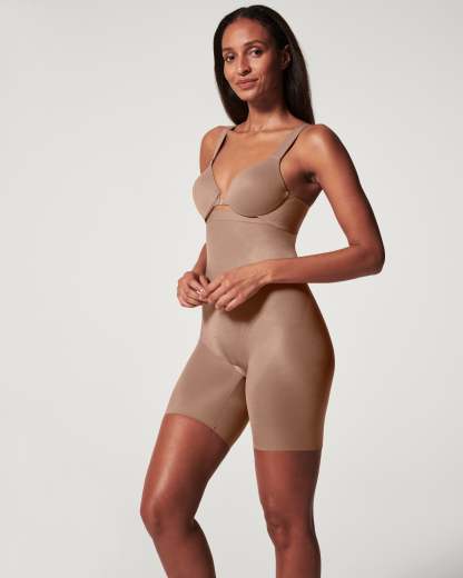 High-Waisted Mid-Thigh Short
