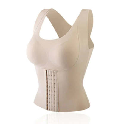 2 in 1 Waist Buttoned Bra