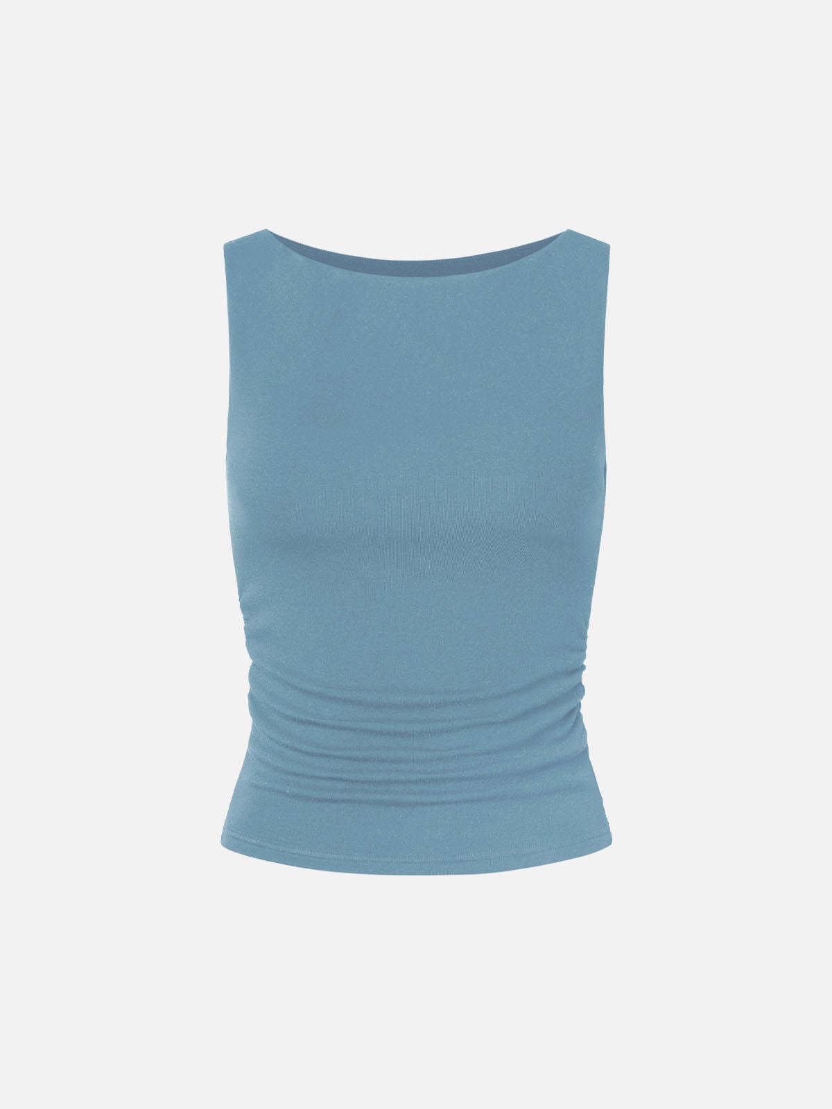 Thermal Boat-Neck Padded Tank Top