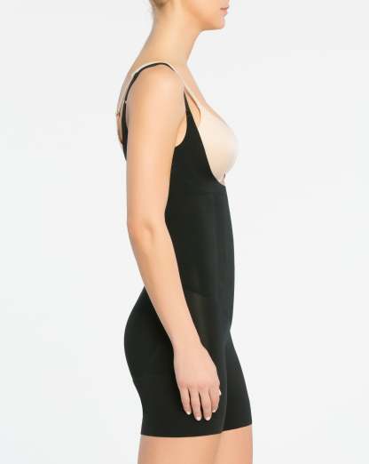 OnCore Open-Bust Mid-Thigh Bodysuit