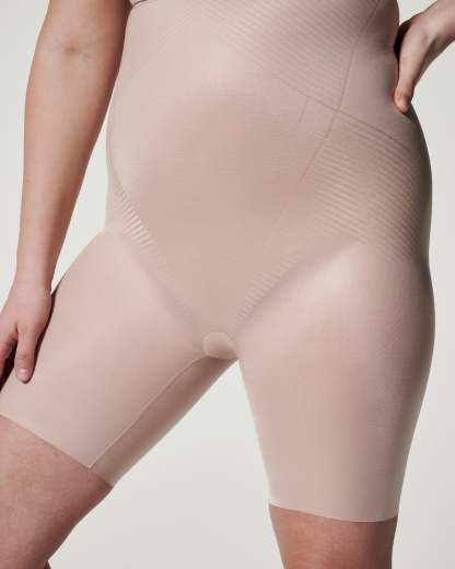 High-Waisted Mid-Thigh Short