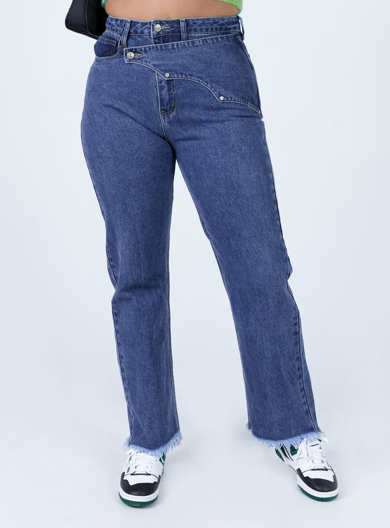 Reine Yolk Detail Denim Jeans